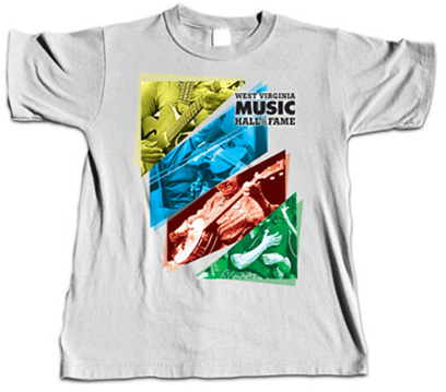 Original West Virginia Music Hall of Fame t-shirt