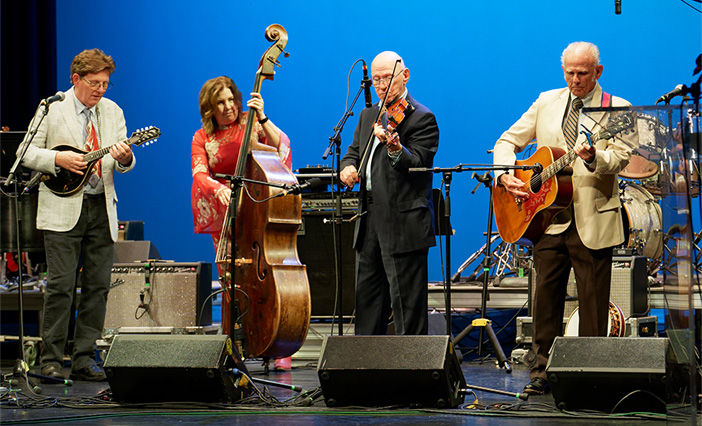 Buddy Griffin with Tim O’Brien, Missy Raines and Mack Samples