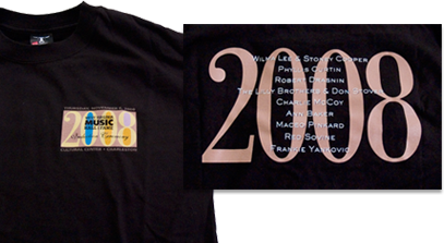 2008 Induction Ceremony T-shirt