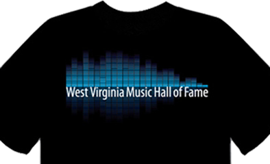 Black West Virginia Music Hall of Fame T-shirt